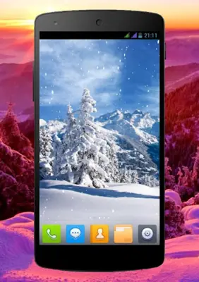 Winter Live Wallpaper android App screenshot 9