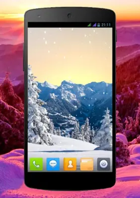 Winter Live Wallpaper android App screenshot 10