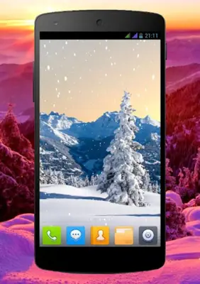 Winter Live Wallpaper android App screenshot 11