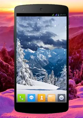 Winter Live Wallpaper android App screenshot 5