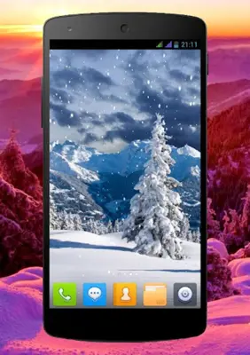 Winter Live Wallpaper android App screenshot 6