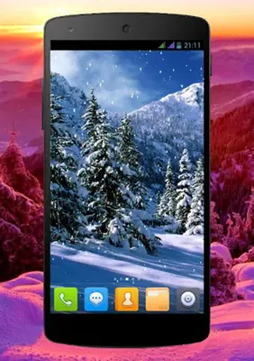 Winter Live Wallpaper android App screenshot 7