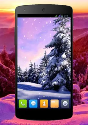 Winter Live Wallpaper android App screenshot 8